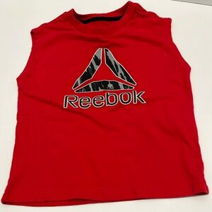 Boys red Reebok sleeveless top size 2T